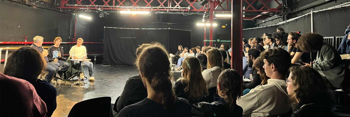 Masterclass avec Thomas Cailley et Paul Kircher pour « Le Règne Animal »